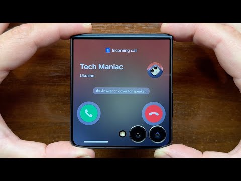 Samsung Galaxy Z Flip 7 Unboxing, Boot Animation, Incoming Call, Alarm Clock & Timer Alert. One UI 8
