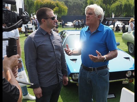 Thumbnail for Monterey Car Week 2018, Andrew Romanowski & Jay Leno on the Lamborghini Espada by Lamborghini, Car