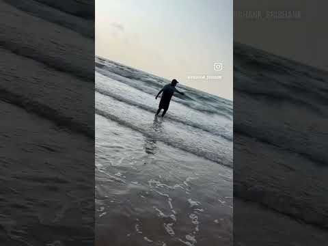 Beach love vacation mode #beachvibes #beachlife #beach #chiralabeach #ramapurambeach #viralvideo