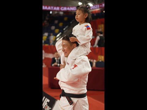 Mongolian front uchi-mata expert Dashdavaa Amartuvshin passing his mastery to the next generation!🇲🇳