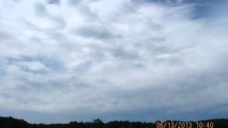 preview picture of video '2013-06-13 Derecho-like storm (all-day timelapse)'