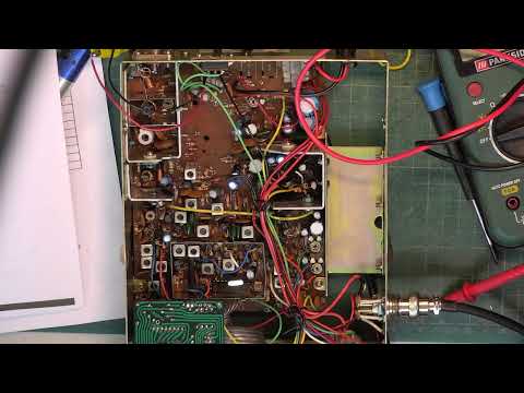 Uniden Uniace 100 CB27/81 UK FM CB radio - No tx/PA audio & bad squelch + realignment