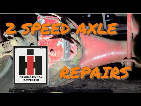 2-SPEED AXLE Repair. 56 International S-160 Ep.9