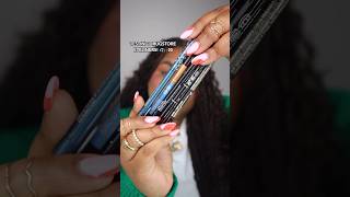 Smudge test with drugstore eyeliners #eyeliner#affordablemakeup #blackeyeliner