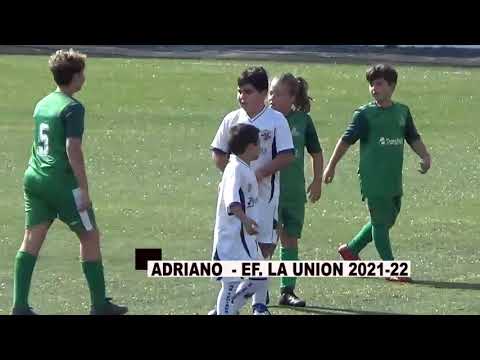 20-11-21  SD. TENISCA - EF.  LA UNIÓN - ASI VIMOS A ADRIANO DE LA EF  LA UNION 2021 -  22 .