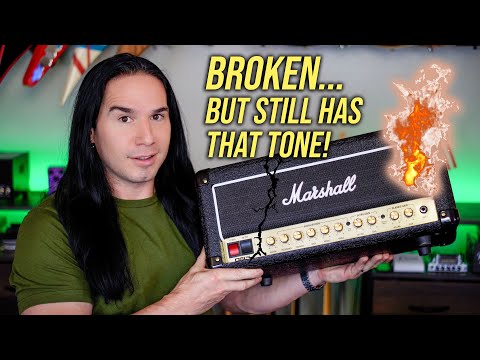 THIS AMP IS BROKEN...But I STILL Love It! (20 watt Marshall Dual Super Lead)