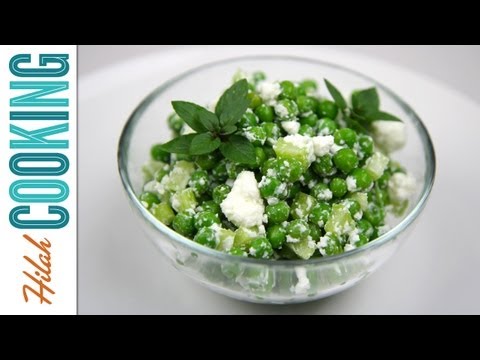 エンドウ豆のサラダの作り方｜ヒラクッキング (How to Make Pea Salad | Hilah Cooking)