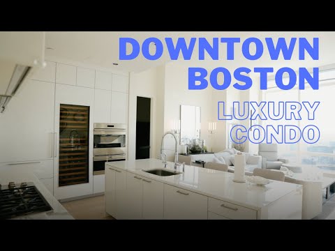 Inside a Luxury Downtown Boston Condo | 1 Franklin St, Unit 3701