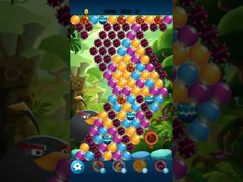 Angry Birds POP Bubble Shooter - Level 88. Gameplay Android walkthrough