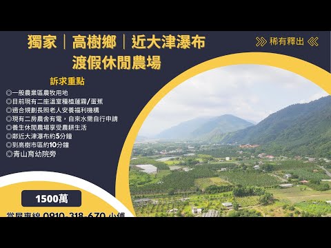高樹鄉-新豐段農地出售 第1張共16張