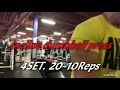 가슴운동 위 아랫가슴 위주로. 7월 22일 Chest training