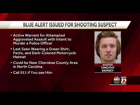 Blue Alert sent to Triad phones for man wanted for shooting police captain in Georgia