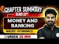 Money And Banking Under 30 Mins Class 12th Economics