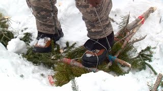 Survival Tip: How to Build Snowshoes