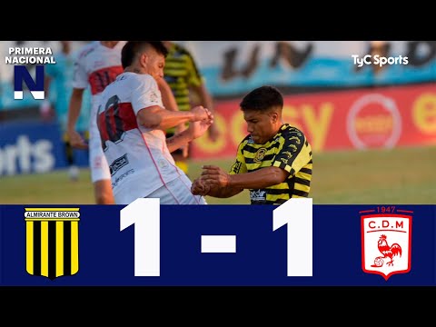 Almirante Brown 1-1 Deportivo Morón | Primera Nacional | Matchday 1 (Zone B)