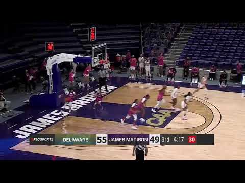 JMU Women's Basketball | Delaware Highlights - 2/20/21