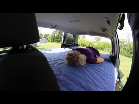 DIY Camping Bed for VW Touran