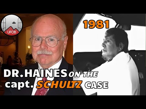 1981 🇺🇸 #UFOB [CASE] Dr. Richard Haines on the TWA Capt. Schultz case.