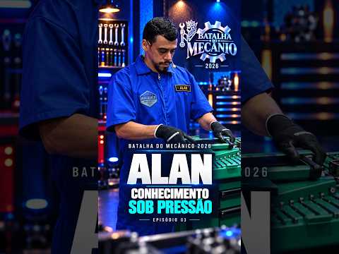 Na Batalha do Mecânico, o relógio não para. E Alan sabe que cada segundo pode fazer a diferença!