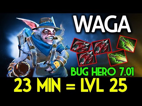 Waga DOTA 2 [Meepo] 23min = LVL 25 Fukin Bug Hero 7.01
