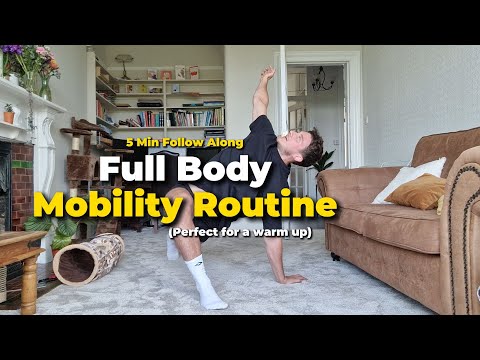 5 Minute Daily Mobility Workout! Beginner Follow Along | No Equipment Needed