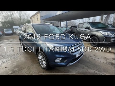 2019 Ford Kuga 1.5 TDCi Titanium Edition 5dr 2WD