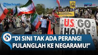 Warga Inggris Marah! Demo Usir Tentara AS dari Pangkalan Militer Fairford: Pulanglah ke Negaramu!