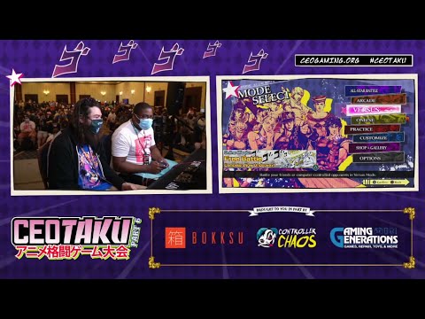CEOTaku 2022 JOJO ASBR Top 8 - SYKESAMILLION vs BLANCO MADPOG