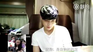 (Eng Sub) Yixing (LAY 张艺兴) react to reactors reacting to Lose Control MV