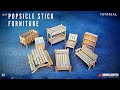 DIY Popsicle Stick Furniture Tutorial