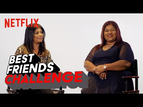 Jailoshini & Maeshni play the Best Friend Challenge | Trippin' With The Kandasamys | Netflix