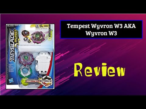 Episode 4: Beyblade hasbro review: Tempest Wyvron AKA Wyvron W3!