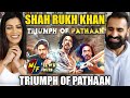 TRIUMPH OF PATHAAN | Highest Grossing Hindi Film Ever | SRK Squad | SHAH RUKH KHAN REACTION!!