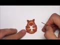 Как лепить кота из полимерной глины(пластики). How to make a cat of polymer clay ...
