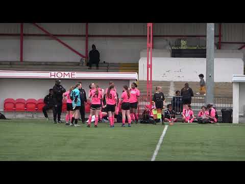2022/23 London Under 16 Girls Cup Final - Haringey Girls v AFC Wimbledon (1st Half) Pt 2