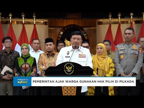 PEMERINTAH AJAK WARGA GUNAKAN HAK PILIH DI PILKADA