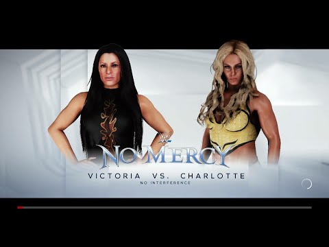 WWE 2K18 - Victoria VS Charlotte Flair