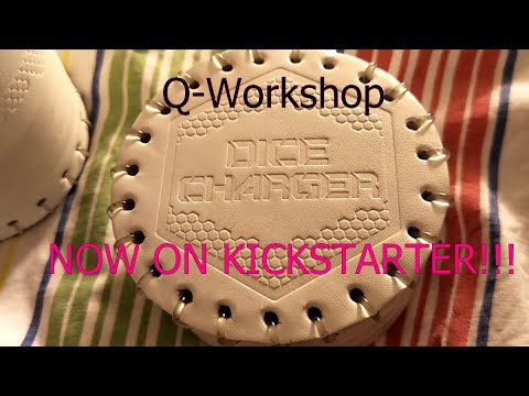 Loscha (Edward) demonstrates the Q-Workshop "Dice Charger", currently on Kickstarter!