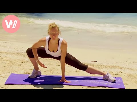 Bikini Workout - effective training at home with Franziska Beckmann (Personal Trainer) - HD720p
