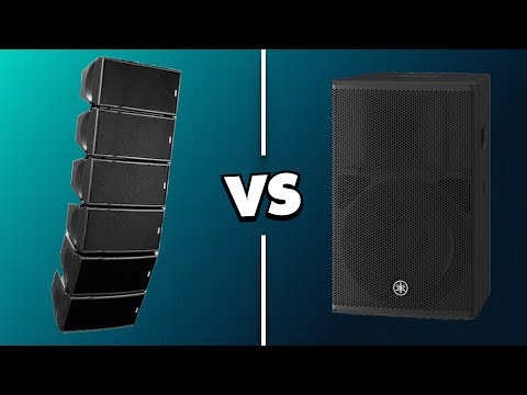 Column Speakers vs Box Speakers - REAL WORLD Comparison (Bose, QSC, Yamaha)