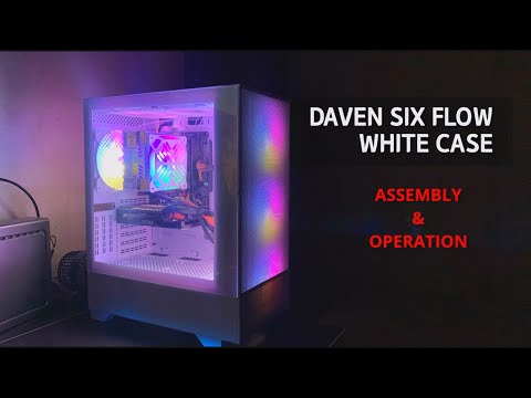 ★ ASSEMBLY &amp; OPERATION ★ DAVEN SIX FLOW WHITE CASE