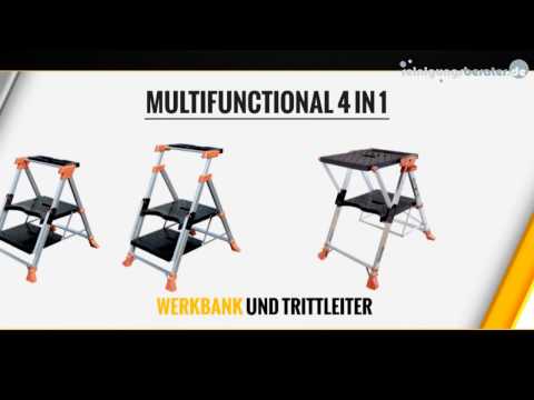 Batavia Transformer multifunktionale Trittleiter bei www.reinigungsberater.de