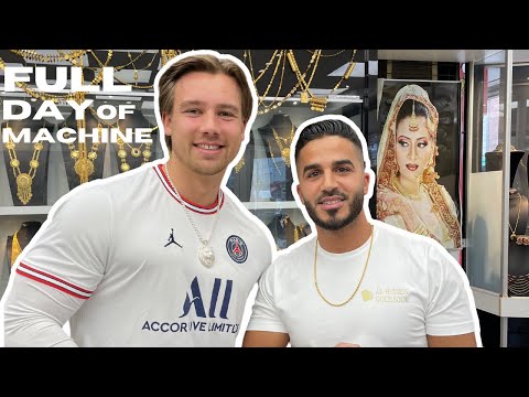 FULL DAY OF MACHINE! SHOW DAY / GULD TIL MACHINE ATHLETES!