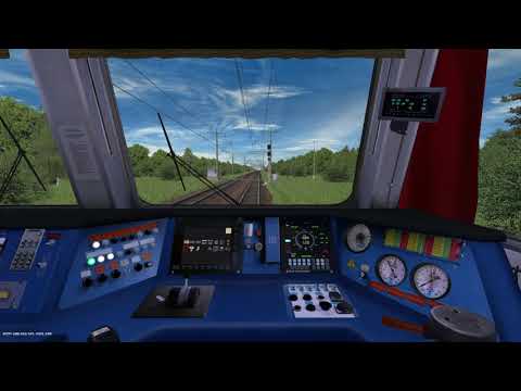 Один день Горьковского направления МЖД в Trainz 2012