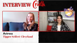 Enjoy Zoe C.'s interview with Tipper Seifert-Cleveland who plays 12-year-old Estella in Cruella video