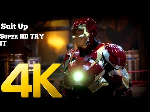 Iron Man Mark 46 Suit Up 4K UHD