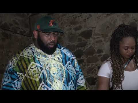 Prayer at Cape Coast African Holocaust Dungeons - Ghana Dec 2022 Journey of a Lifetime