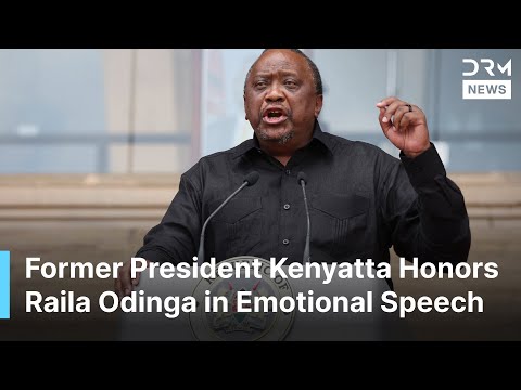 FULL SPEECH: Kenya’s Former President Uhuru Kenyatta Delivers Tribute at Odinga’s Funeral | AP1B