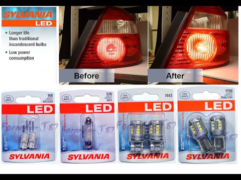Osram Sylvania LED Premium Light Bulb Review Test All Model vs Incandescent Stock