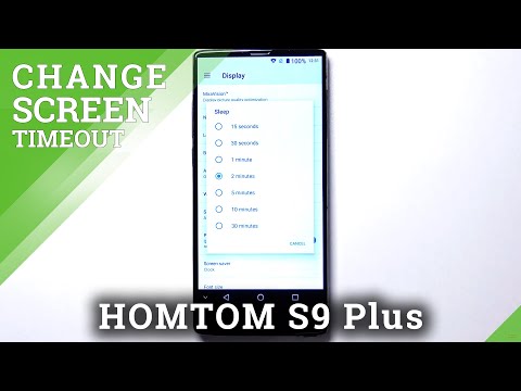 How to Change Screen Timeout in HOMTOM S9 Plus – Adjust Screen Timeout